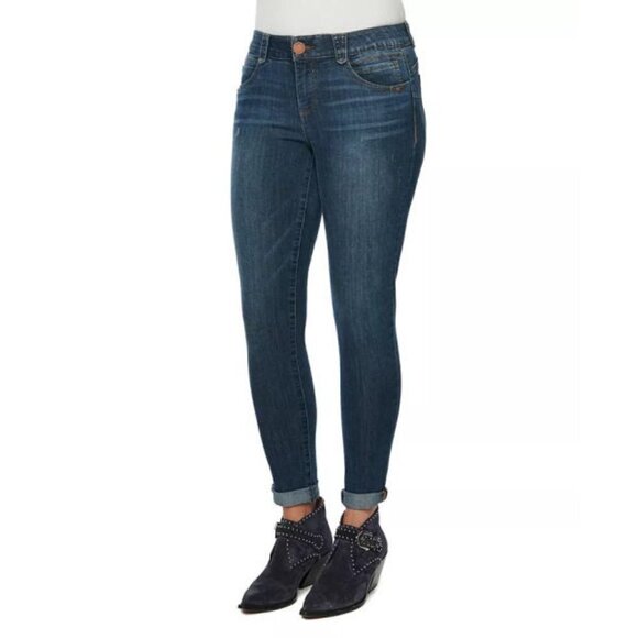 Democracy JEANS Size 6 AB SOLUTION Skinny STRETCH Mid Rise 6 POCKETS - Picture 2 of 11